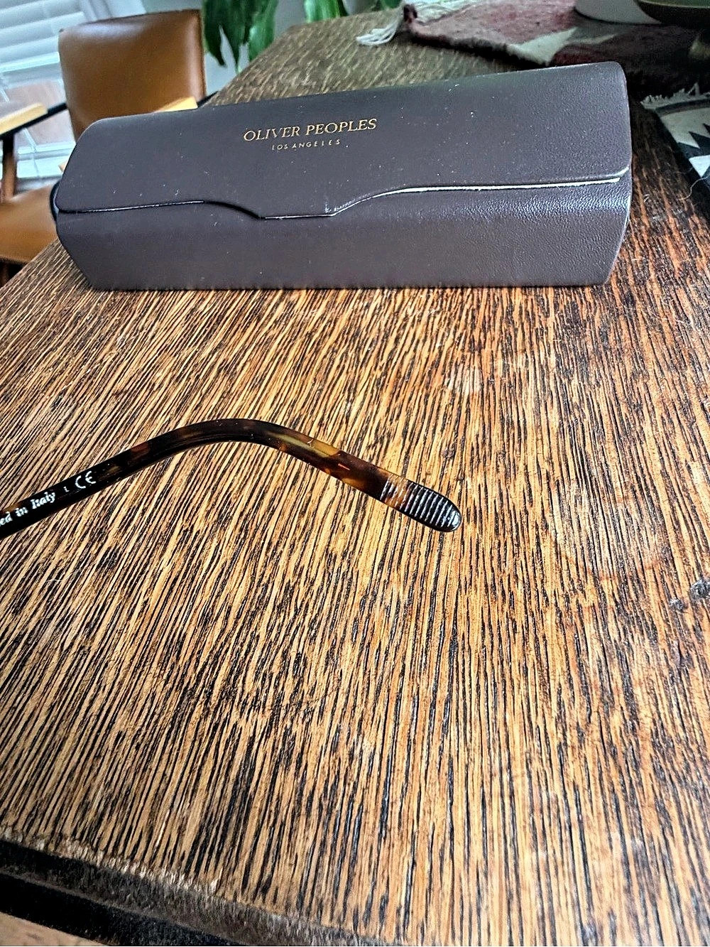 Oliver Peoples Fairmont Eyeglasses in Brown Tortoise 49-21-145 - Picture 5 of 6